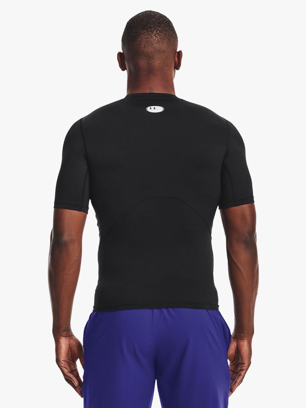 Under Armour Mens HeatGear Base Black Short Sleeve Top