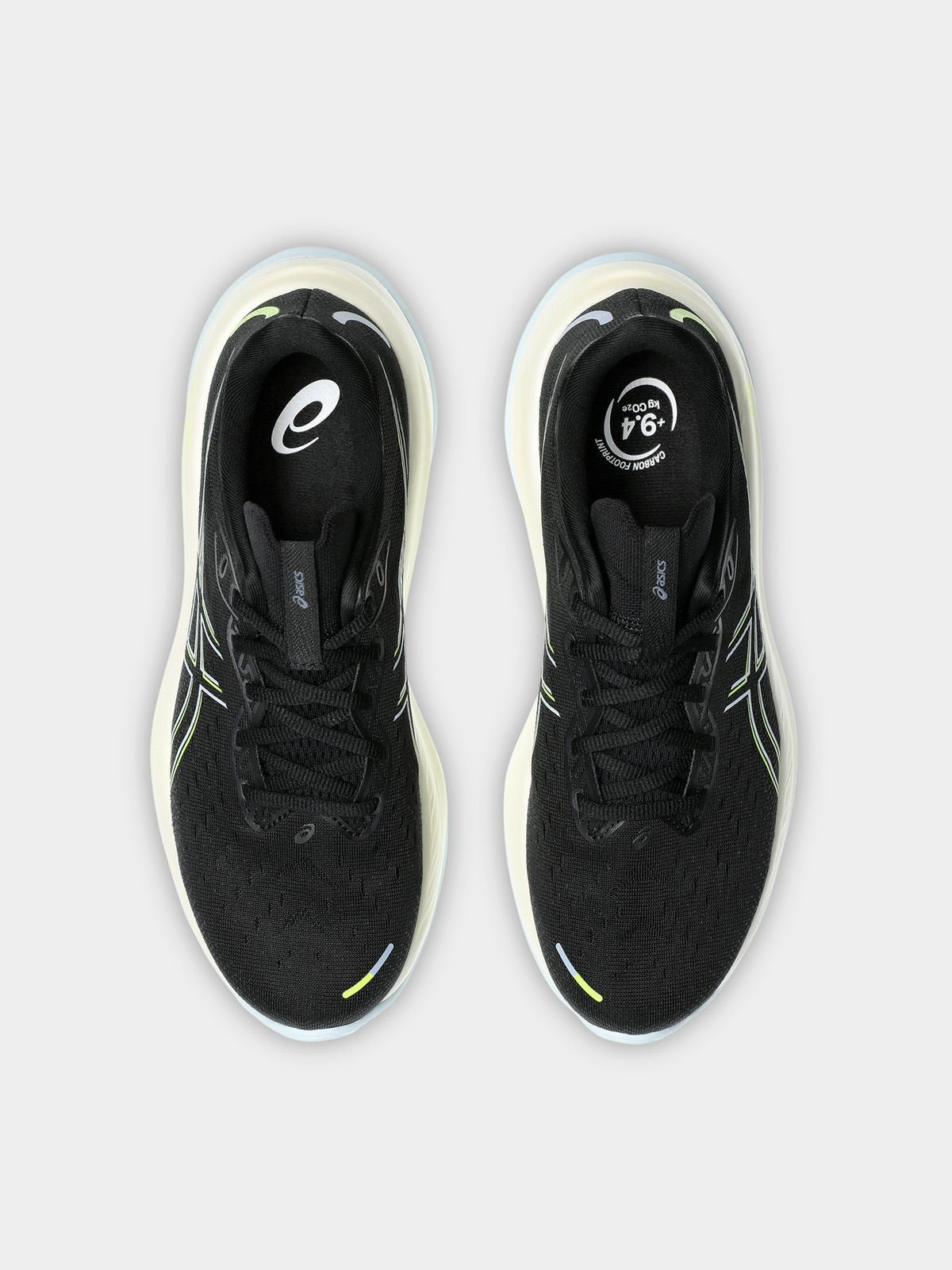 Mens Asics Gel-Cumulus 26 Black/Yellow Running Shoes