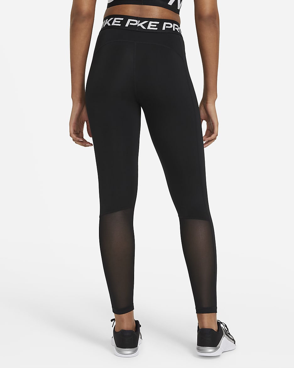Nike Pro
Women's Mid-Rise Mesh-Panelled Leggings