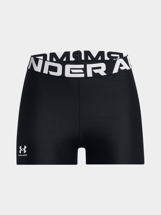 Under Armour Womens HeatGear Black Short Tights