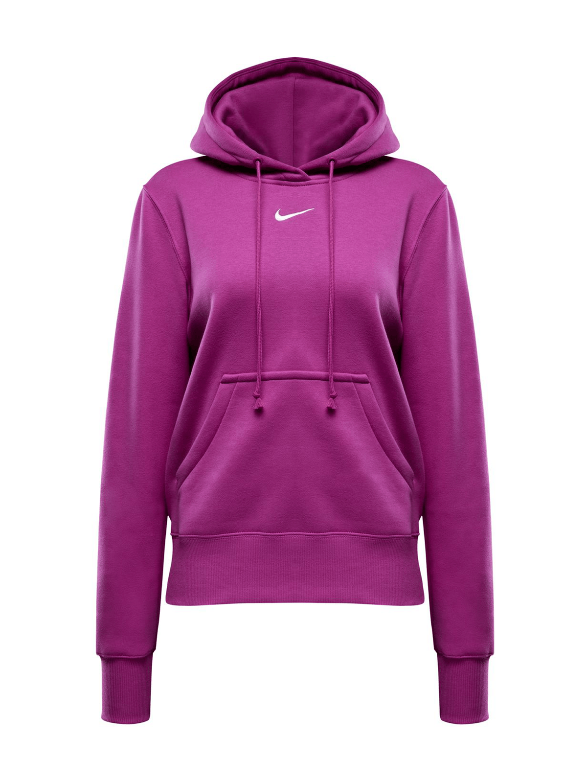 Womens Nike Sportswear Phoenix Fleece Hot Fuchsia Pullover Hoodie