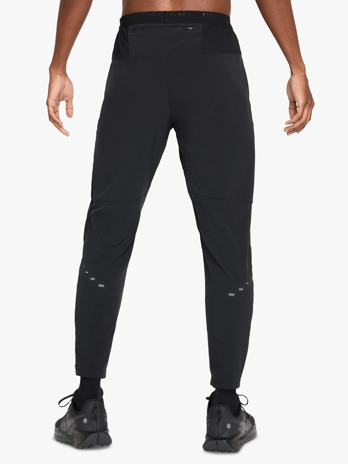Nike Mens Dri-Fit Stride Woven Black Running Pants