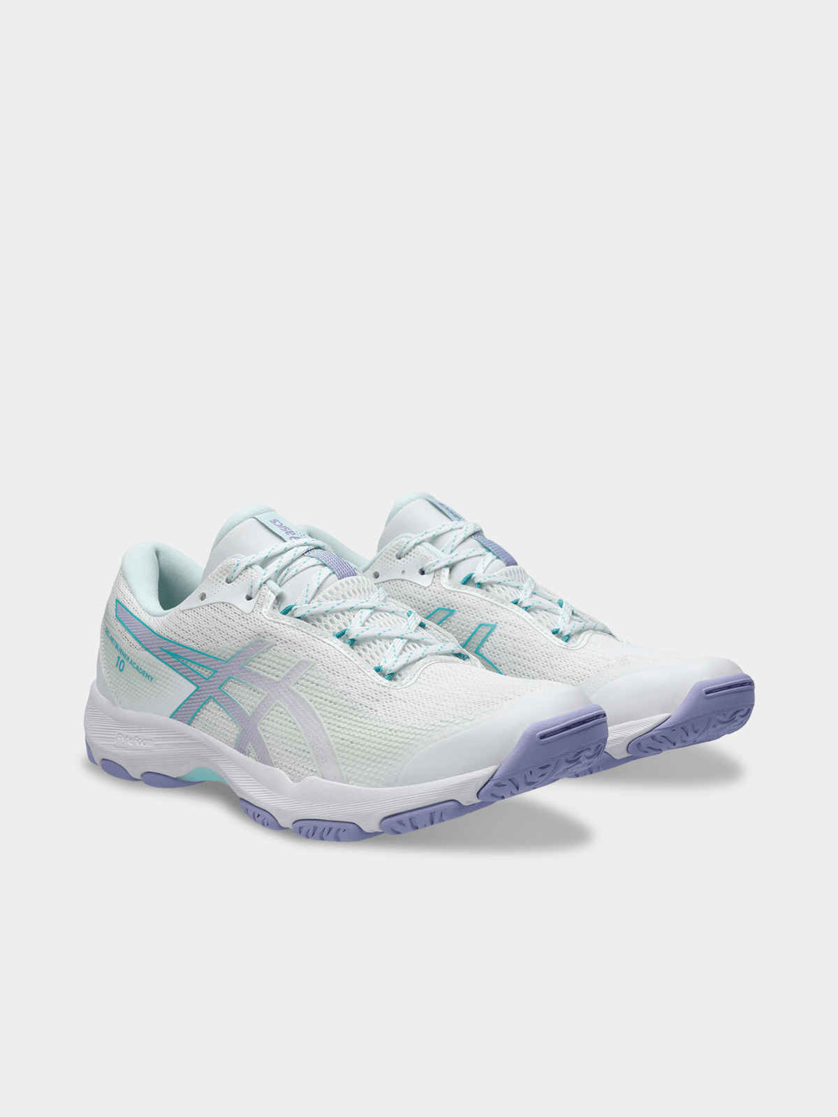 Asics Womens Gel-Netburner Academy 10 White/Vapor Netball Shoes
