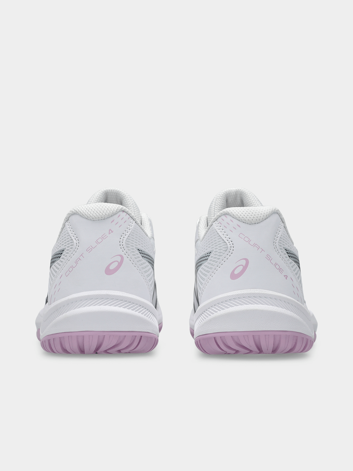 Womens Asics Court Slide 4 White/Indigo Fog Court Shoes