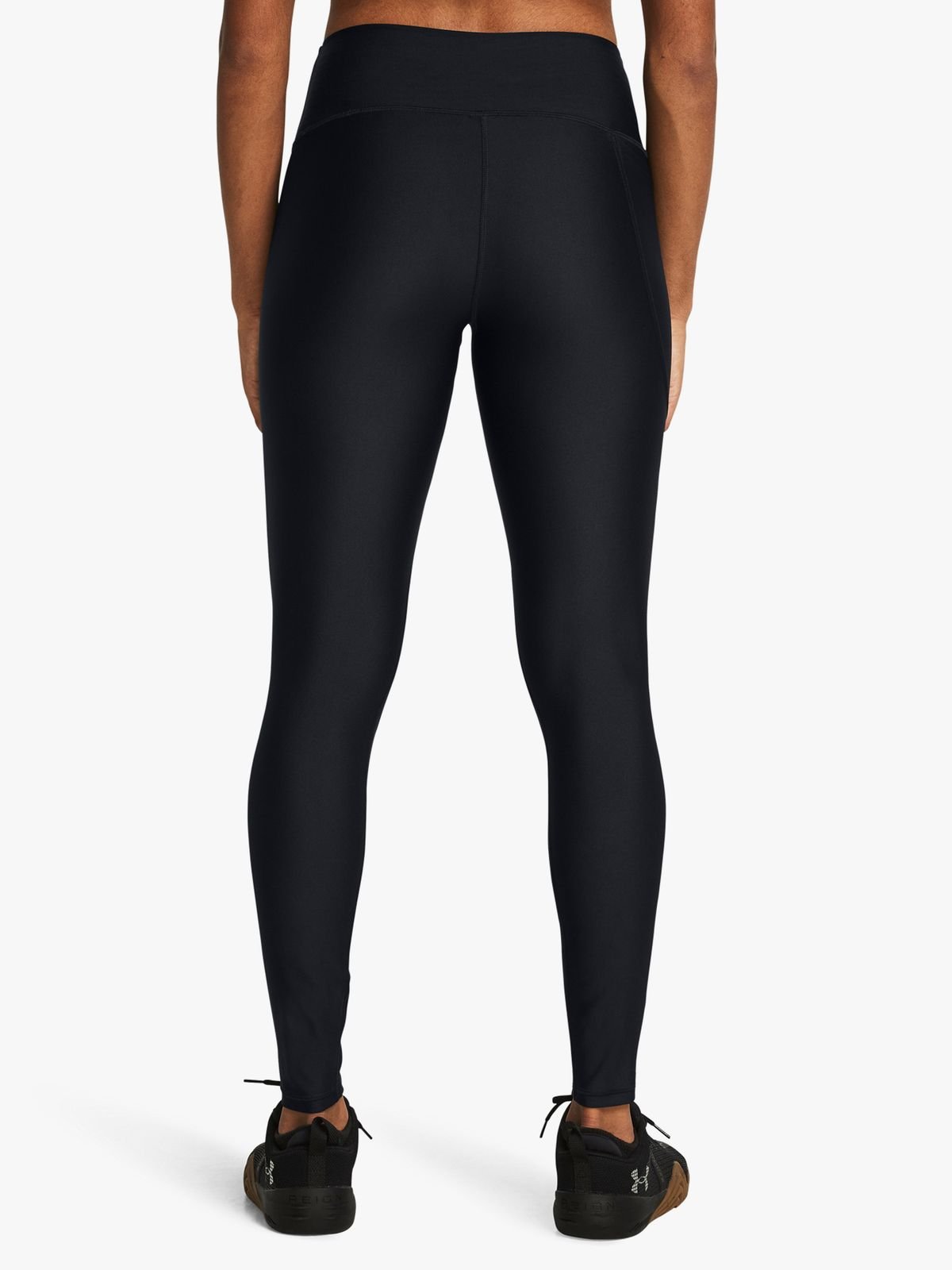 Under Armour Womens Tech Branded Black Tights