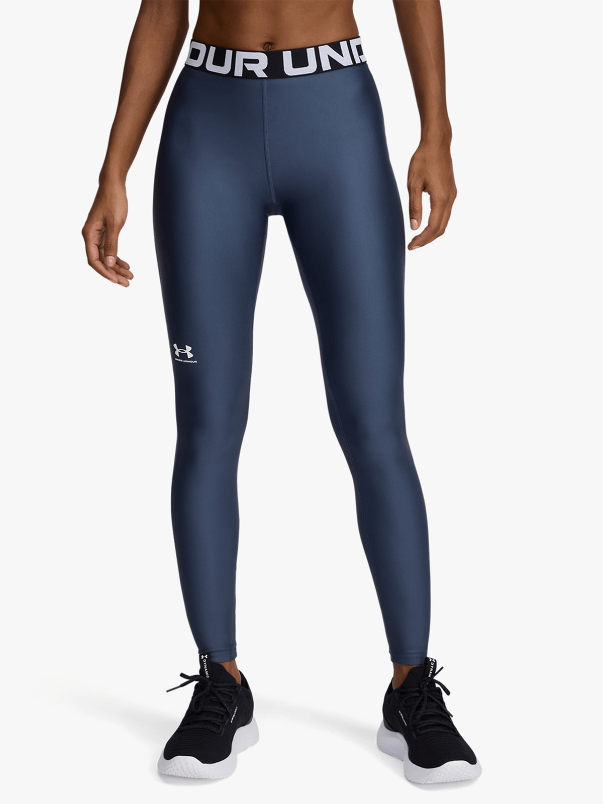 Under Armour Womens HeatGear® Downpour Grey Leggings