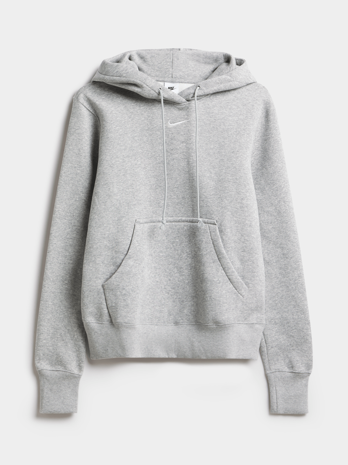 Nike Womens Sportswear Phoenix Fleece Grey Hoodie