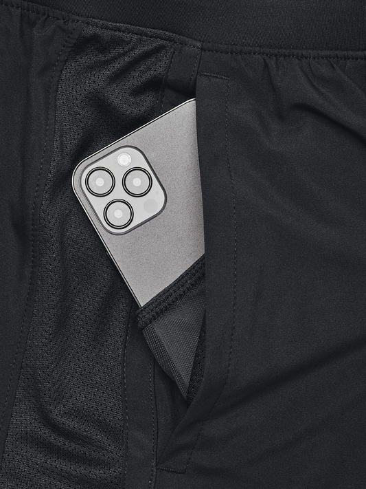 Under Armour Mens Launch 5" 2in1 Black Shorts