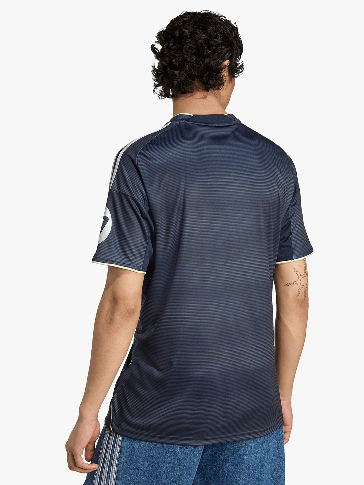 adidas Mens Real Madrid Away 25/26 Navy Stadium Jersey