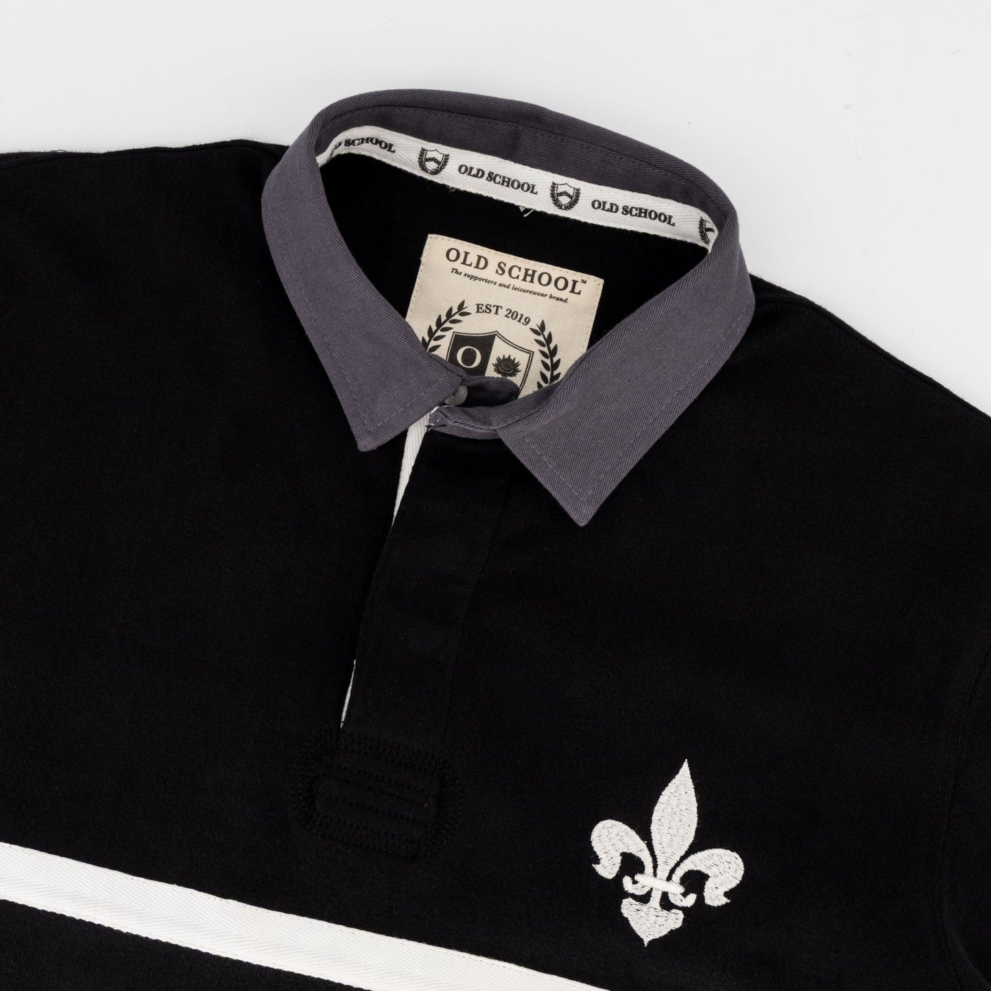 Schools Hilton College LS Rugby Jersey-Black