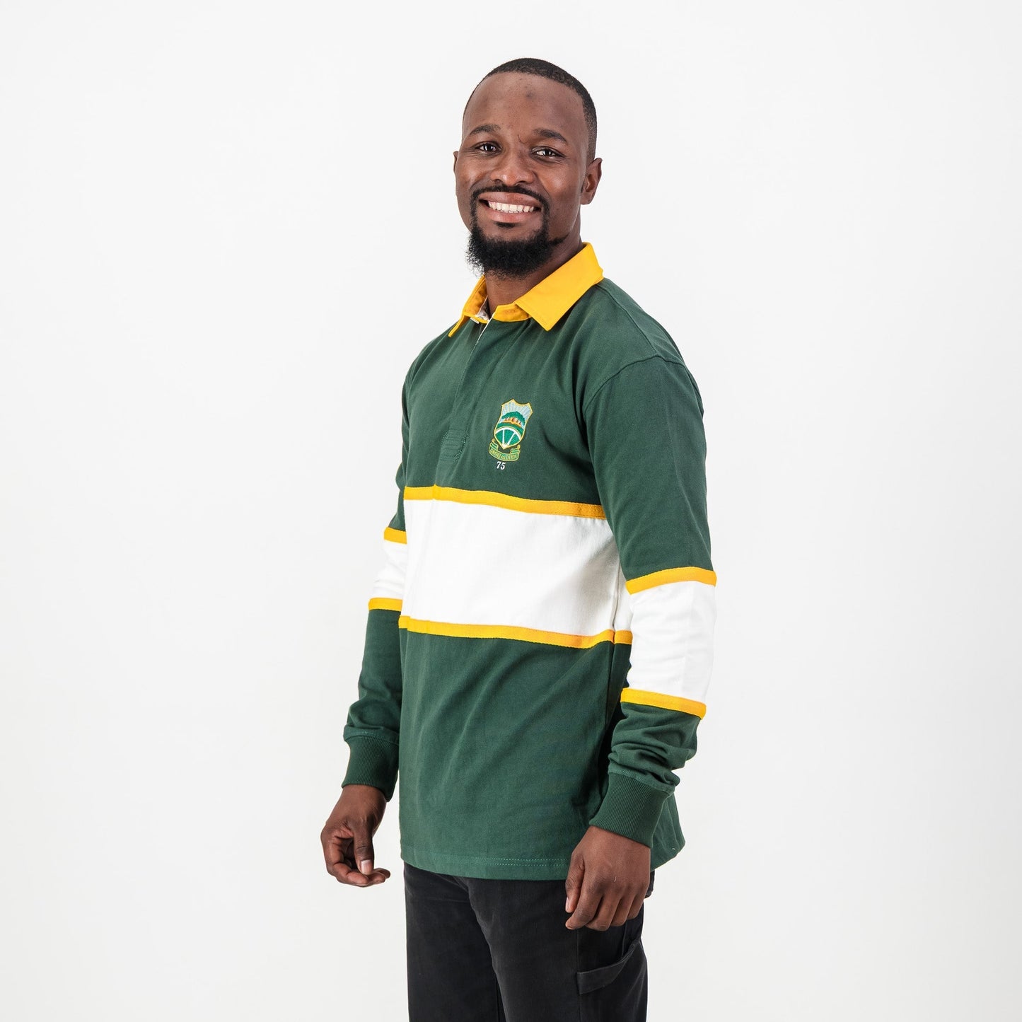 Schools Wonderboom Long Sleeve Rugby Jersey-Os Green
