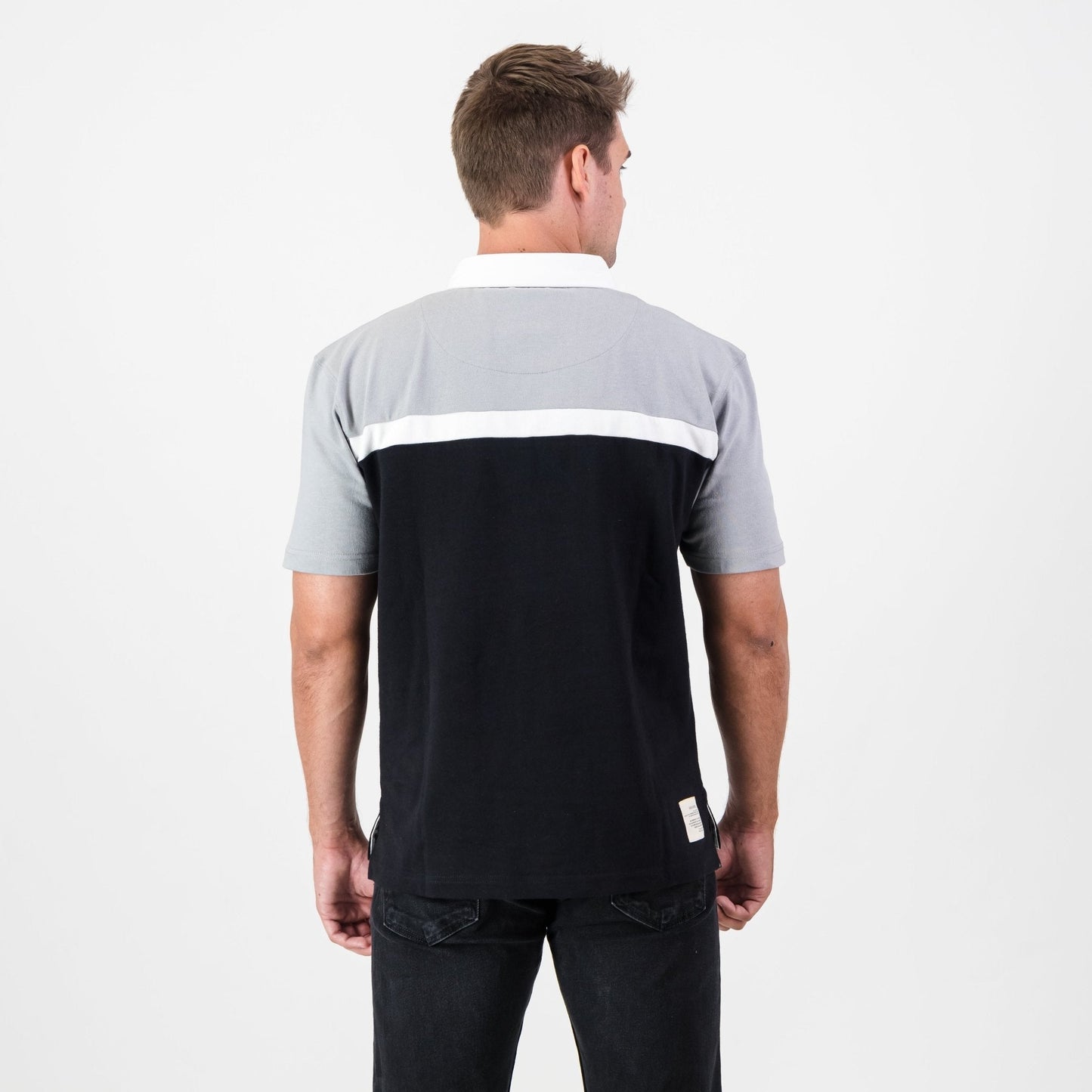 Provincial Sharks SS Rugby Jersey-Black