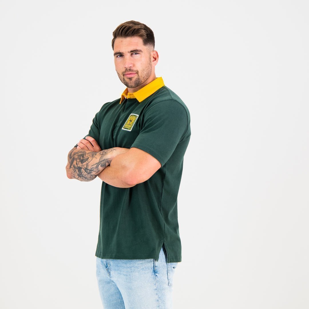 SA Supporters Classic SS Rugby Jersey-OS Green