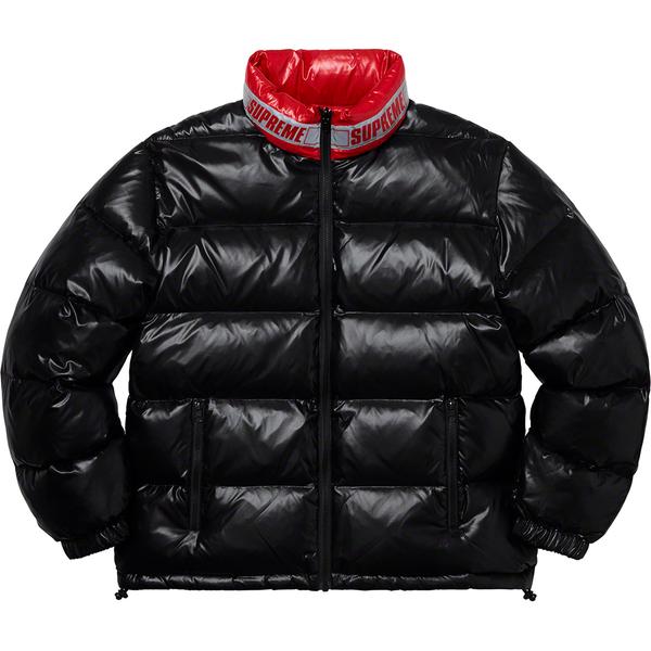 SUPREME REVERSIBLE PUFFER JACKET BLACK
