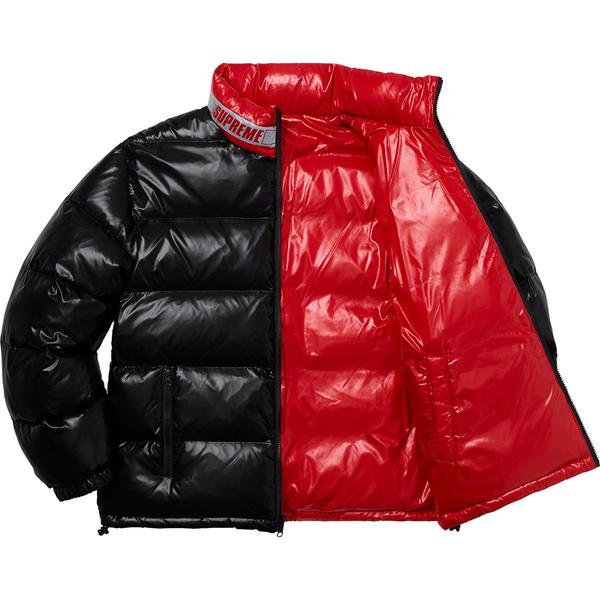 SUPREME REVERSIBLE PUFFER JACKET BLACK