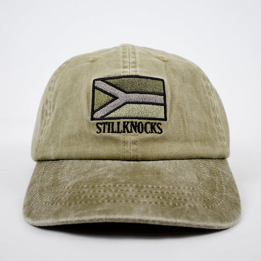 Stillknocks Flag Dad Cap-Military Olive