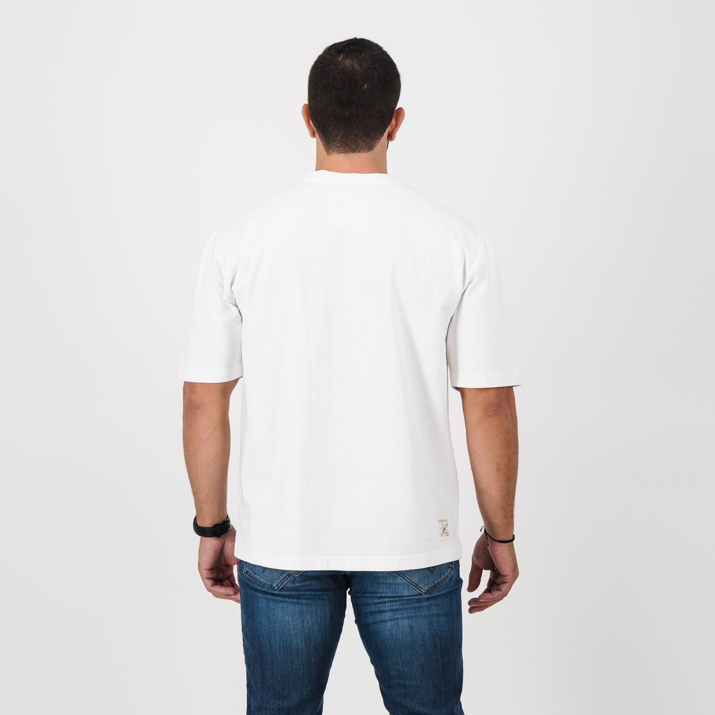 Stillknocks S-Knocks Boxy Crew Tee-White