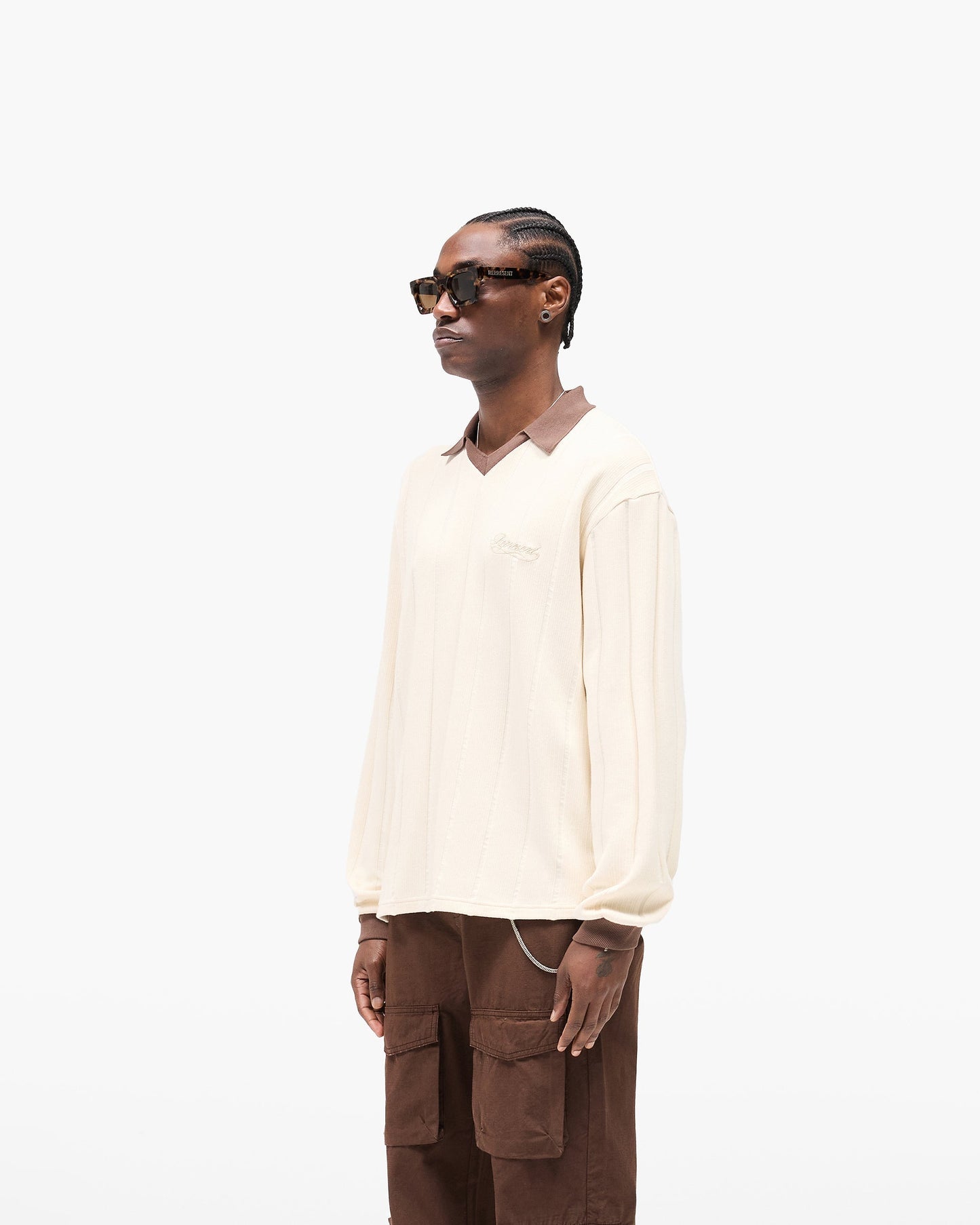 Retro Football Long Sleeve T-Shirt - Shell