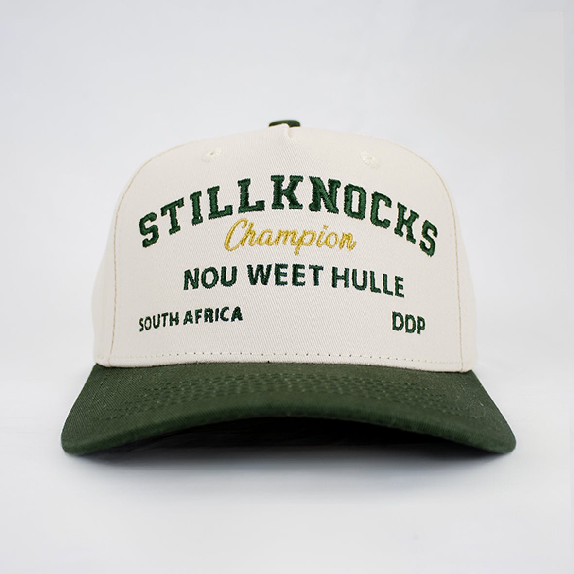 Stillknocks Champions Two Tone Cap-Ivory