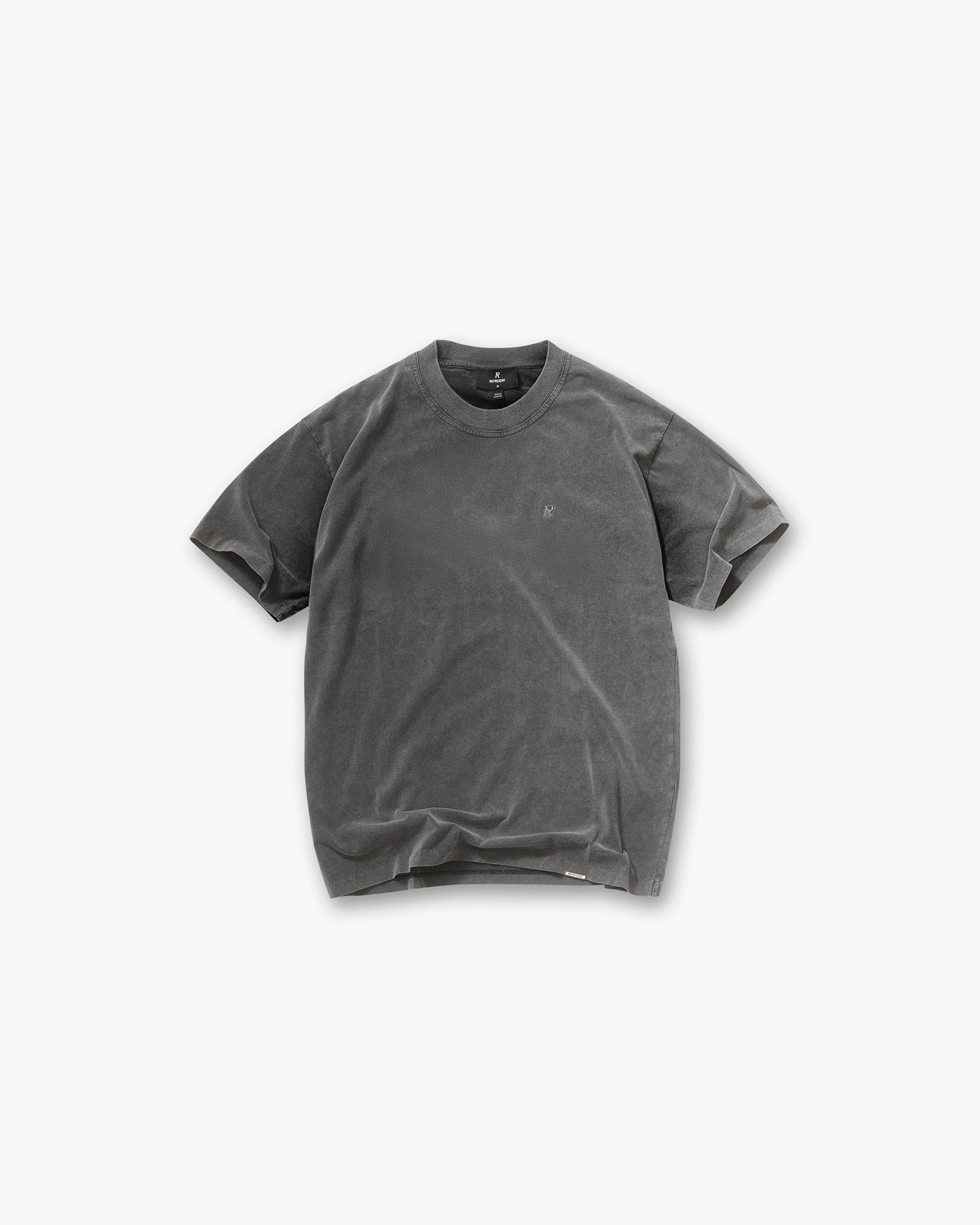 Metal Initial R T-Shirt - Vintage Grey