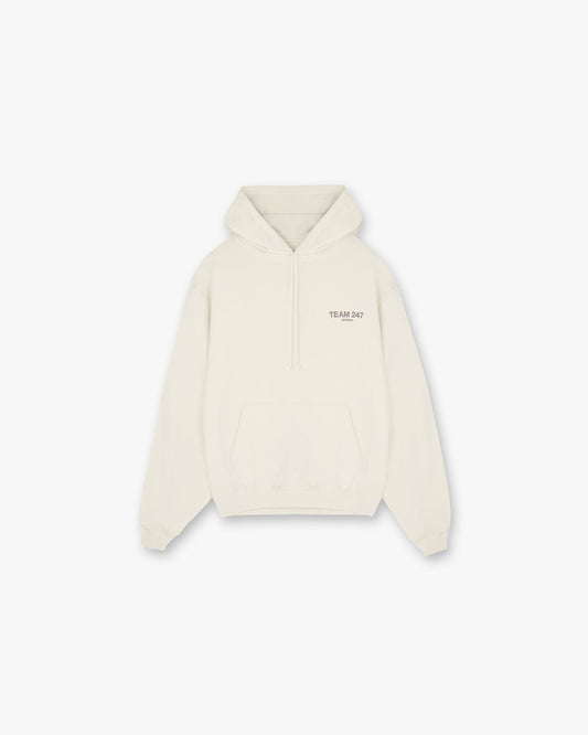 Team 247 Oversized Hoodie - Cream