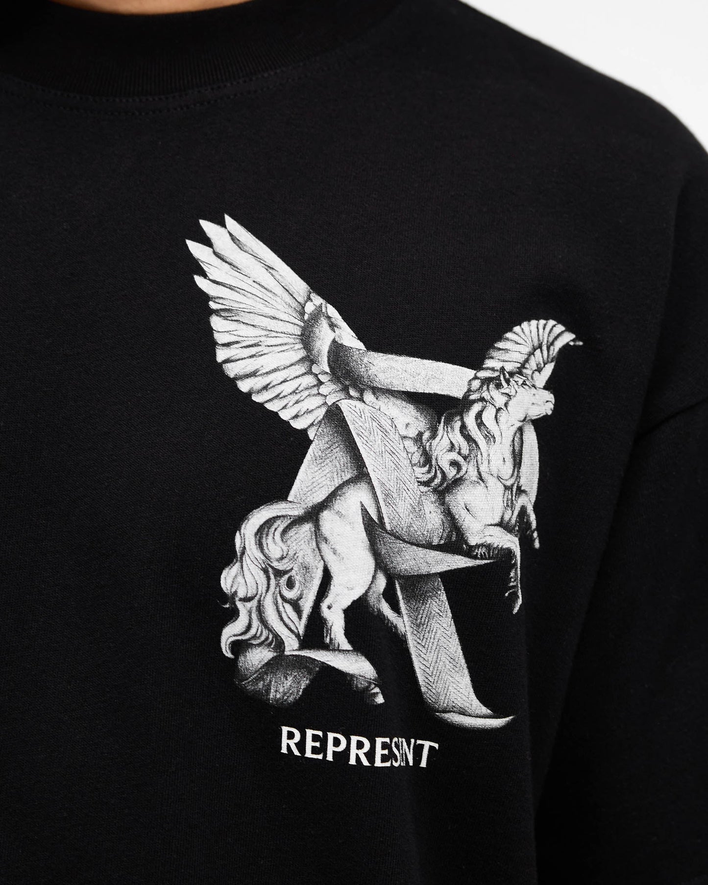 Elegance In Motion T-Shirt - Jet Black